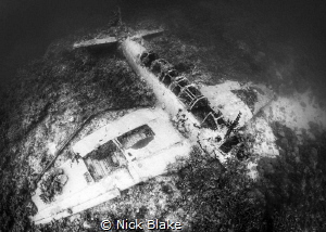 Jill Torpedo Bomber, Truk Lagoon by Nick Blake 